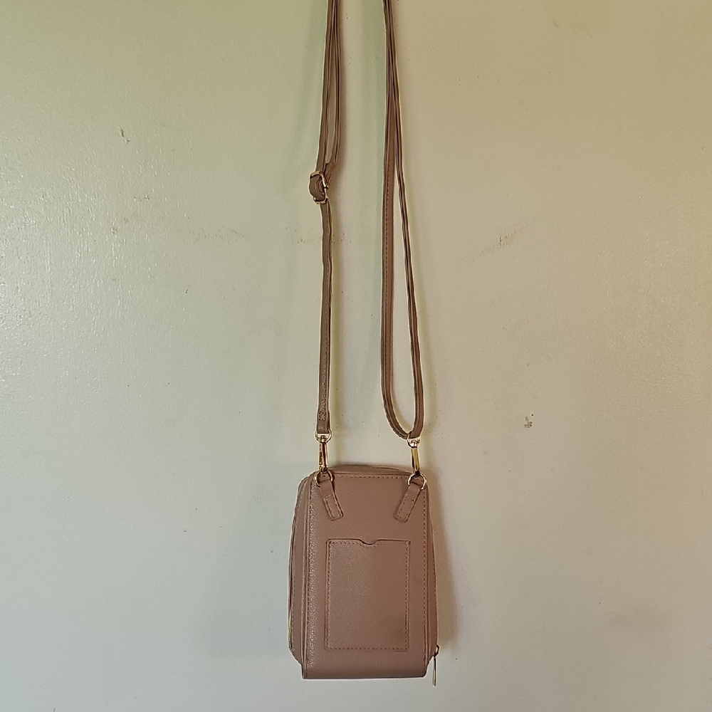 Elegant Dusty Pink Crossbody Bag By Avon.